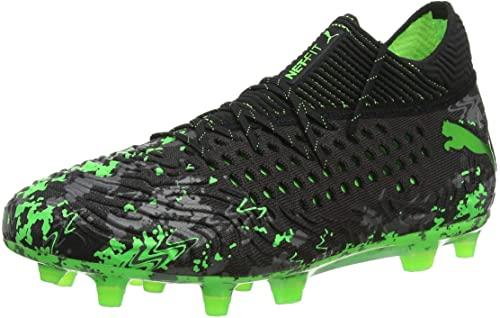 PUMA Future 19.1 Netfit FG/AG - Black/Gray/Green Gecko - statt 199,95€